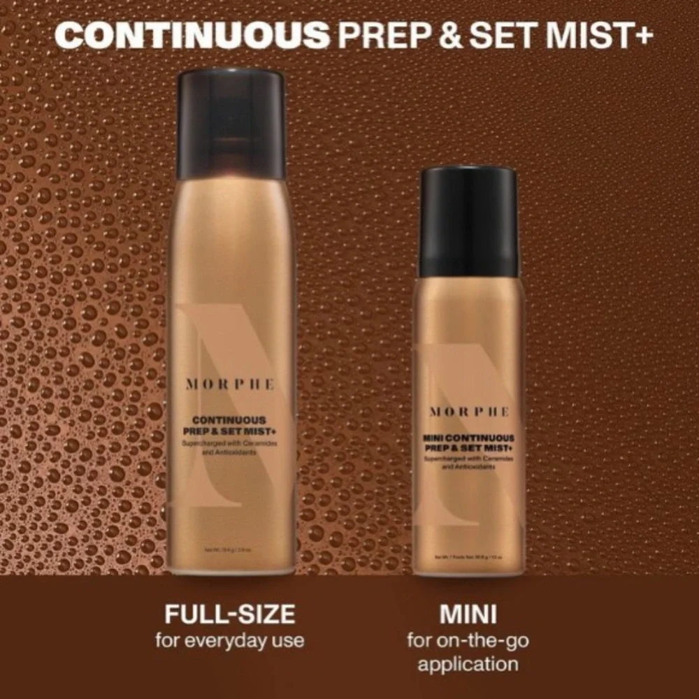 Morphe Mini Continuous Prep & Set Mist+